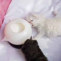 HKM-8804285 Bionic Silicone Automatic Bubble Milk Bowl for Dogs - 150ML and 350ML Options