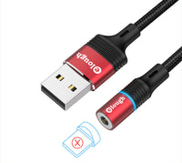 HKM-880467 Lough Airbag 360-Degree Fast Magnetizing Data Cable - 8PIN, Micro USB, TYPE-C, Available in 0.5m, 1m, 2m