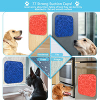 HKM-8804925 Slow Feed Puzzle Mat for Dogs with Scraper - Silicone, 20x20cm, Available in Multiple Colors