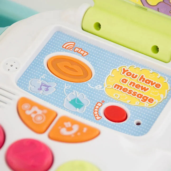 HKM-880531 Kids Pretend Play Telephone Toy with Realistic Sound Effects