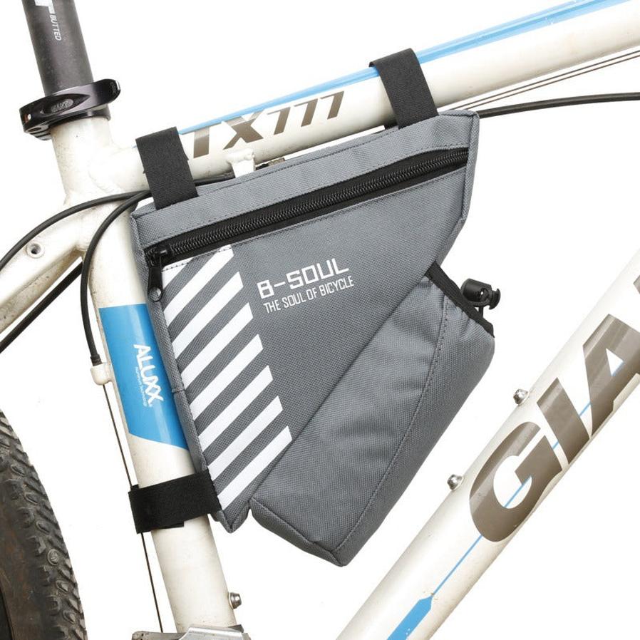 HKM-880595 Mountain Bike Triangle Frame Bag - Water Bottle Holder for Easy Access