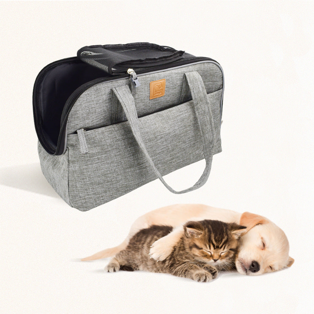 HKM-8806333 30L Lightweight Polyester Pet Carrier Bag - Soft and Convenient Design