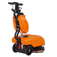 HKM-880659 Compact Electric Orange Automatic 13 Inch Walk-Behind Floor Scrubber Cleaner Machine