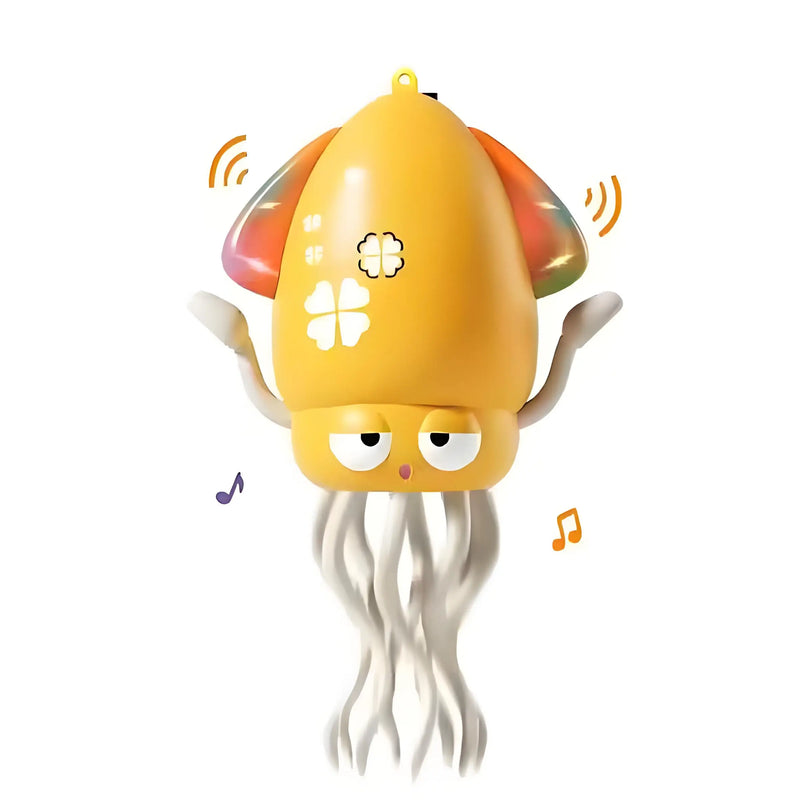 HKM-880659 Interactive Electric Crawling Octopus Toy with Obstacle Avoidance, Music, and Lights for Ages 2-7