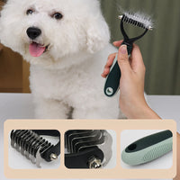 HKM-8807357 Cordless Dog Grooming Clippers with Grooming Kit for Thick Coats, Low Noise Hair Trimmer and Nail Clipper