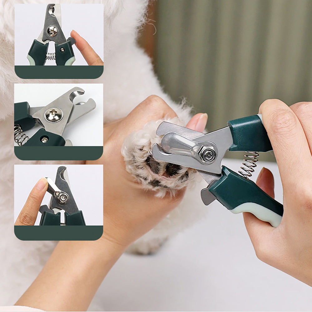 HKM-8807357 Cordless Dog Grooming Clippers with Grooming Kit for Thick Coats, Low Noise Hair Trimmer and Nail Clipper