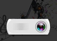 HKM-880915 HD 1080P Mini Home Pico Projector with HDMI and AV Inputs - Supports U Disks and TF Cards