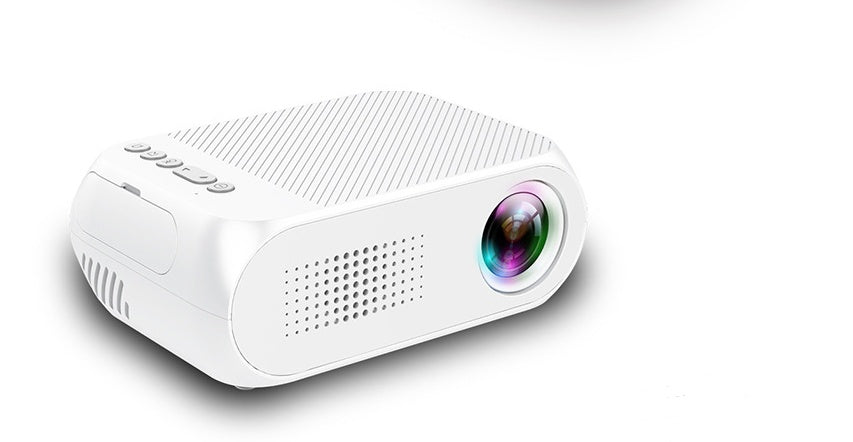 HKM-880915 HD 1080P Mini Home Pico Projector with HDMI and AV Inputs - Supports U Disks and TF Cards