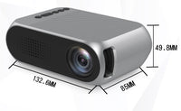 HKM-880915 HD 1080P Mini Home Pico Projector with HDMI and AV Inputs - Supports U Disks and TF Cards