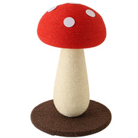 HKM-8810045 Mushroom Cat Climbing Frame with Sisal Scratch Post - Japanese Style Design