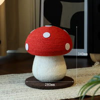HKM-8810045 Mushroom Cat Climbing Frame with Sisal Scratch Post - Japanese Style Design