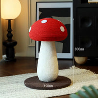 HKM-8810045 Mushroom Cat Climbing Frame with Sisal Scratch Post - Japanese Style Design