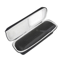 HKM-881107 Portable EVA Storage Case for Bluetooth Speaker with Climbing Carabiner, Black