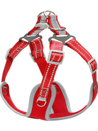 HKM-881107 Reflective Pet Vest Collar with Traction Rope for Small and Medium Dogs ¨C Comfortable, Durable, and Breathable Design