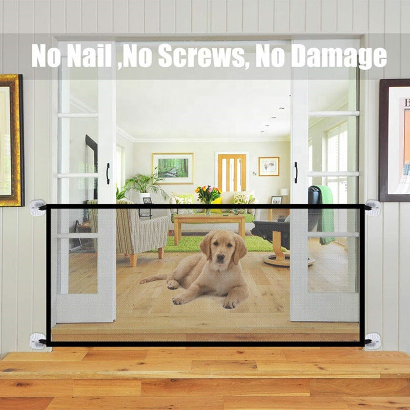 HKM-8811453 Portable Folding Pet Isolation Net - Nylon Material, 1.1m & 1.8m Options, Compact Design