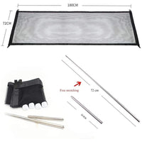 HKM-8811453 Portable Folding Pet Isolation Net - Nylon Material, 1.1m & 1.8m Options, Compact Design