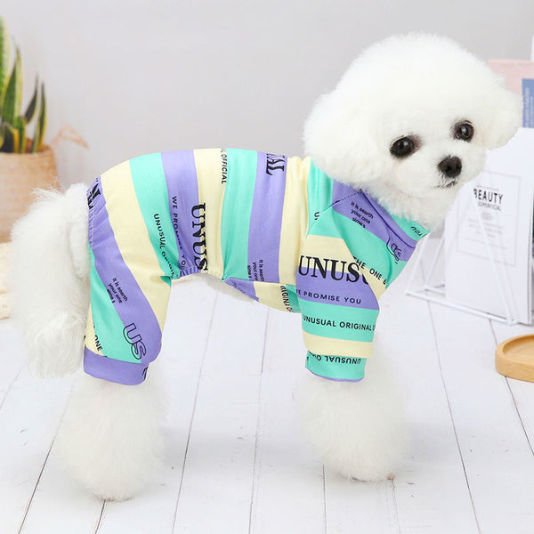 HKM-8812221 Four-Legged Pet Clothing in Various Colors and Sizes