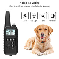 HKM-8813117 Rechargeable Electronic Dog Training Collar with Remote, 880-Yard Range, Vibration & Tone Options, Waterproof