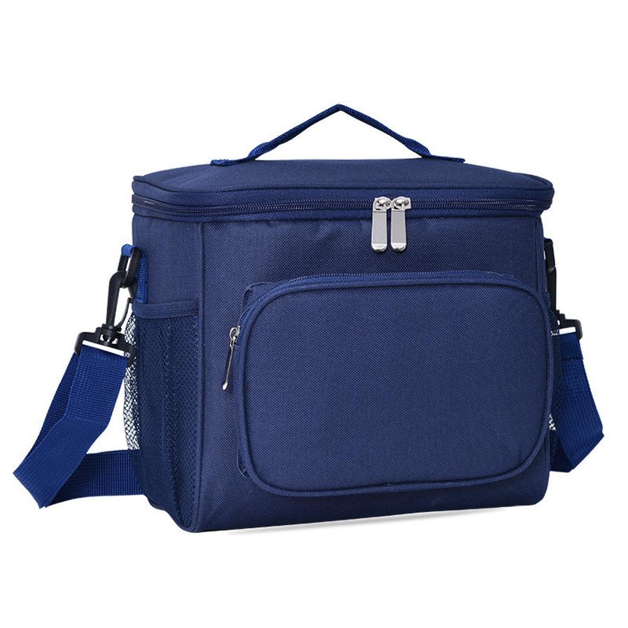 HKM-881427 Insulated Oxford Cloth Single-Shoulder Lunch Bag for Outdoor Picnics