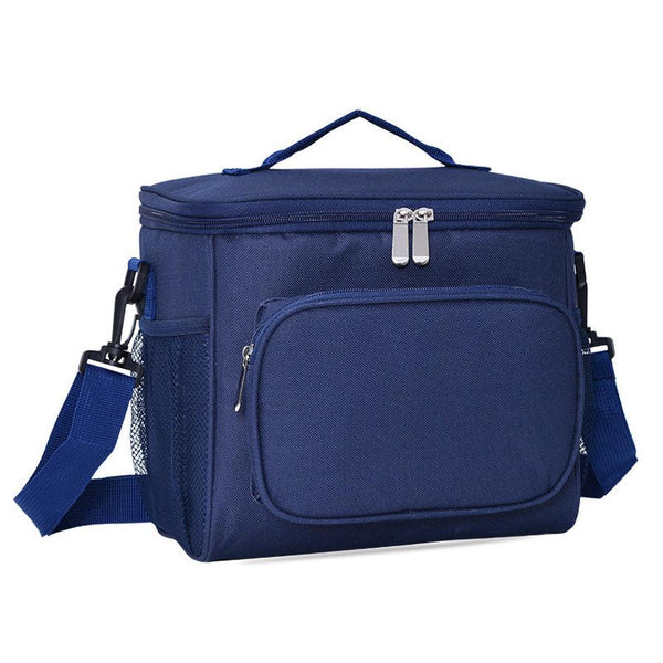 HKM-881427 Insulated Oxford Cloth Single-Shoulder Lunch Bag for Outdoor Picnics