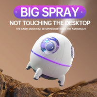 HKM-881427 Ultrasonic Aromatherapy Humidifier with 1.3L Tank, 7 Colour LED Lights, and Touchscreen Control