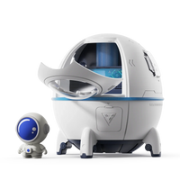 HKM-881427 Ultrasonic Aromatherapy Humidifier with 1.3L Tank, 7 Colour LED Lights, and Touchscreen Control