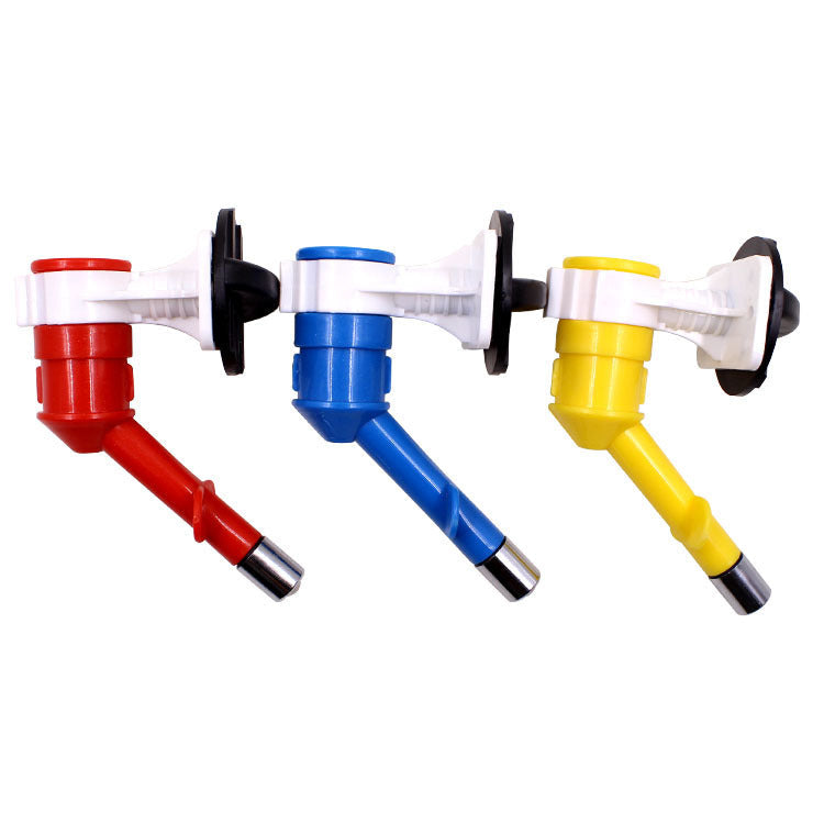 HKM-8815677 Hanging Drinking Fountain for Pets - Stainless Steel Head, Available in Multiple Colors