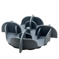 HKM-8815805 Suction Cup Feeding Bowl for Cats and Dogs, Anti-Overturning Silicone Design, Small and Large Sizes Available