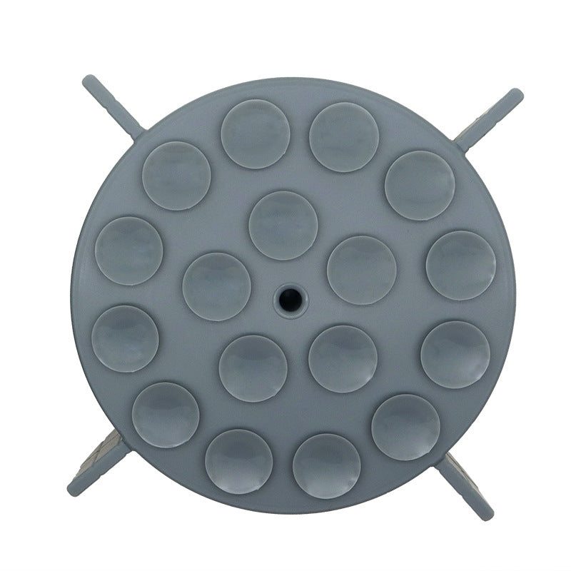 HKM-8815805 Suction Cup Feeding Bowl for Cats and Dogs, Anti-Overturning Silicone Design, Small and Large Sizes Available