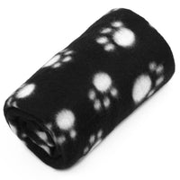 HKM-8816445 Double-Sided Pet Blanket with Paw Print Design, Soft and Durable for All Seasons