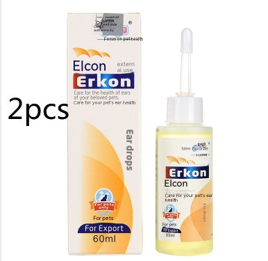 HKM-8817469 Pet Ear Cleaning and Deodorizing Oil - 60ml and 120ml Options Available
