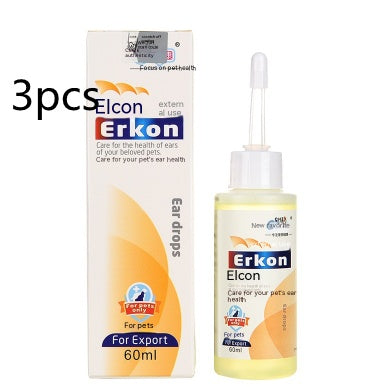 HKM-8817469 Pet Ear Cleaning and Deodorizing Oil - 60ml and 120ml Options Available