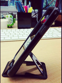 HKM-881939 Credit Card-Sized Foldable Stand for Smartphones and Tablets (Up to 7 inches)