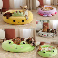 HKM-8819645 Super Soft Plush Pet Bed for Dogs - Cozy Cloth Design in Multiple Colors