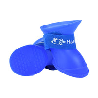 HKM-8822205 Soft Silicone Waterproof Pet Shoes in Multiple Colors
