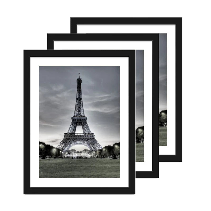 HKM-882259 Large Wooden Photo Frames in A2, A3, A4, A5 Sizes for Home Decoration
