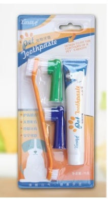 HKM-8823229 Pet Cleansing Kit for Easy Grooming and Hygiene - 250mm x 110mm, 118g