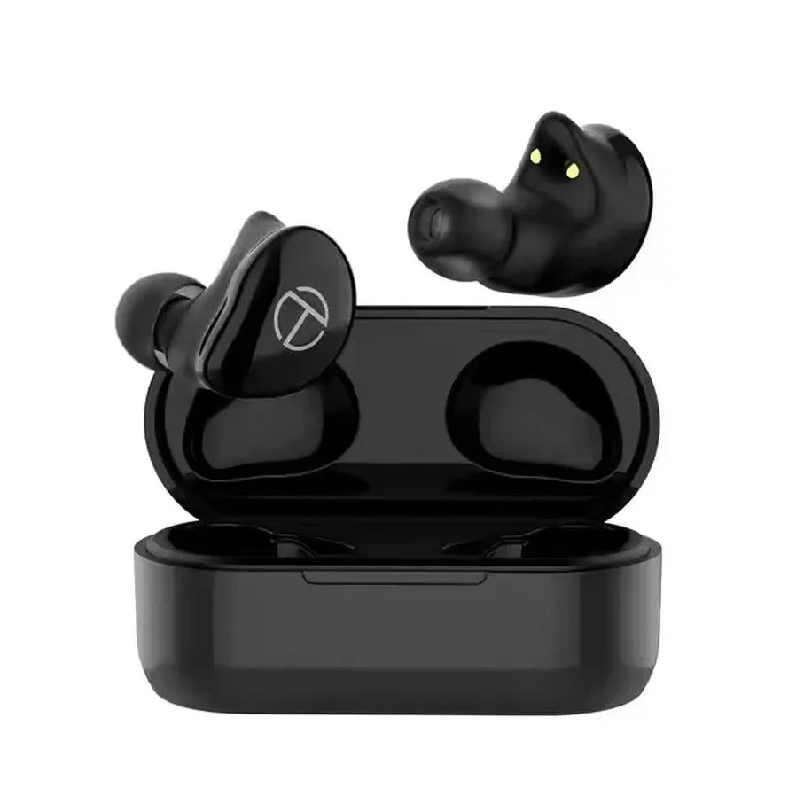 HKM-882387 Wireless Clip-On Earphones with Microphone - HD Sport Stereo Mini Headphones