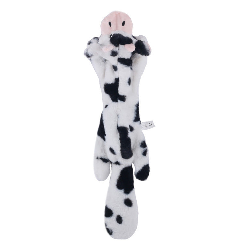 HKM-8823997 Soft Plush Dog Imitation Animal Skin Sound Toy - 45cm with BB Call Sounder