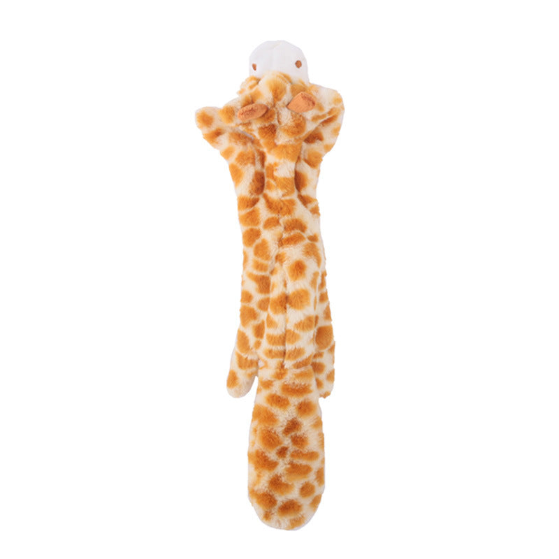 HKM-8823997 Soft Plush Dog Imitation Animal Skin Sound Toy - 45cm with BB Call Sounder
