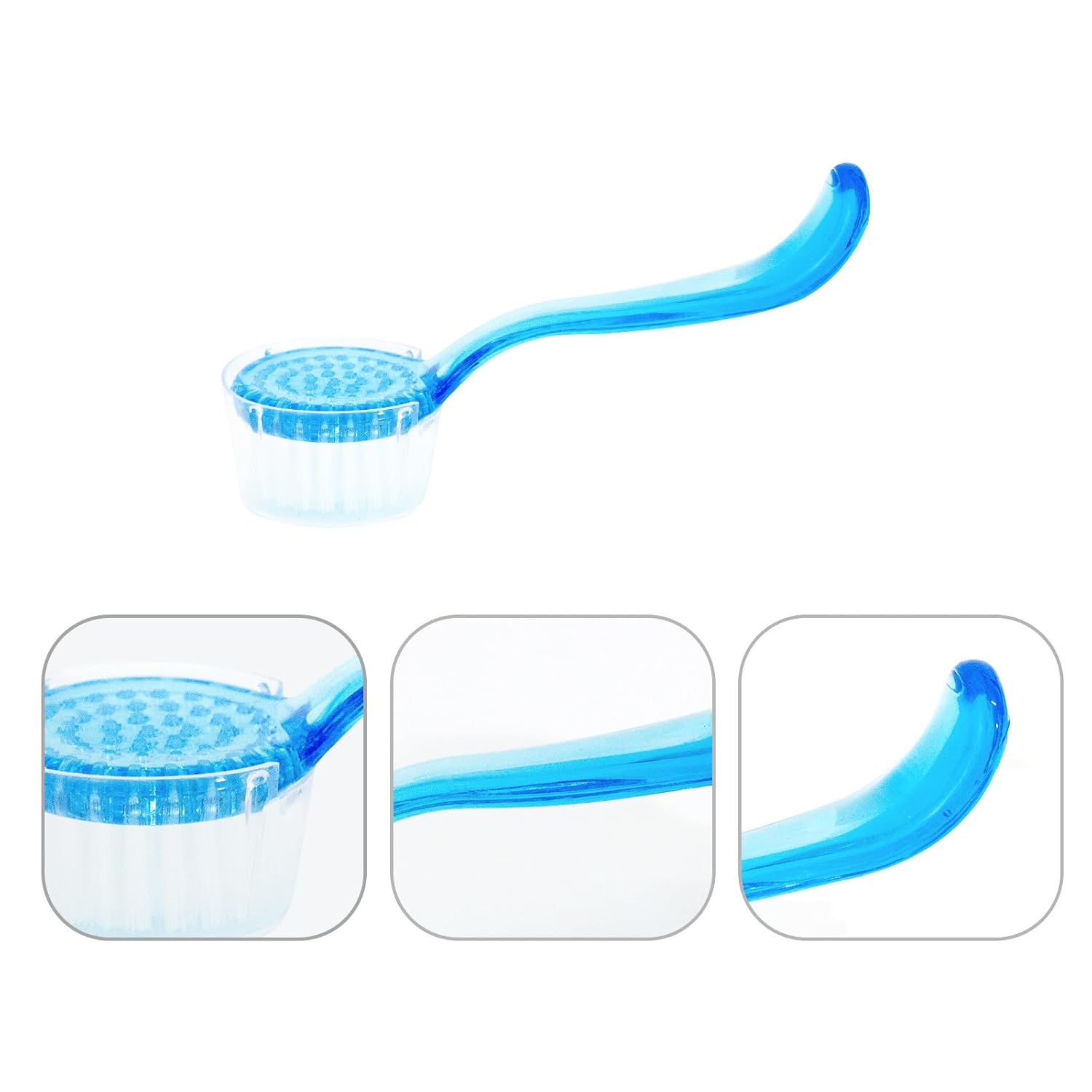 HKM-8828605 Soft Bristle Grooming Brush for Hamsters with Massage and Cleaning Features