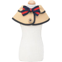 HKM-8828733 Casual Washed Cotton Pet Bow Tie Saliva Towel - Adjustable Neck Sizes S, M, L