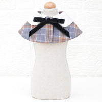 HKM-8828733 Casual Washed Cotton Pet Bow Tie Saliva Towel - Adjustable Neck Sizes S, M, L
