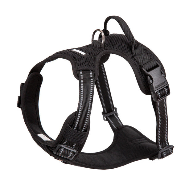 HKM-8830397 Adjustable Wool Vest for Dogs with Chest Strap - Available in Orange, Red, and Black, Size XS to XL