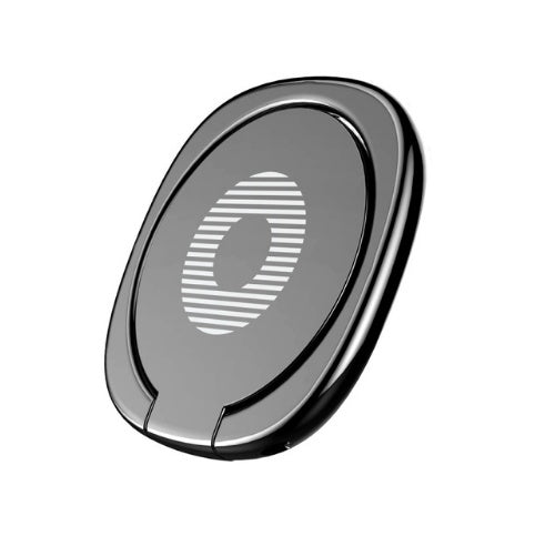 HKM-883091 360-Degree Metal Finger Ring Holder for Smartphones and Tablets - Ultra-Thin Aluminium Alloy Design