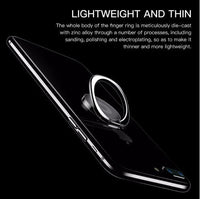 HKM-883091 360-Degree Metal Finger Ring Holder for Smartphones and Tablets - Ultra-Thin Aluminium Alloy Design