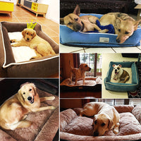HKM-8831165 Universal Removable and Washable Dog Mat for Medium to Large Breeds, Ideal for Winter Comfort