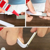 HKM-883411 Instant Cyanoacrylate Adhesive for Fast Bonding of PP Plastic, ABS, Rubber, PS, PA, PC - 502 Super Glue