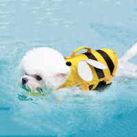 HKM-8834365 Reflective Dog Life Vest for Safety, Adjustable Swim Jacket for Pets