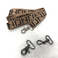 HKM-8836669 Brown Dog Collar with Leash Set for Small and Medium Breeds